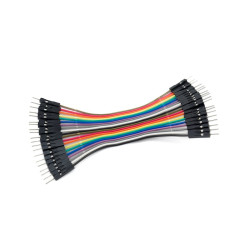 CABLE JUMPER DUPONT MACHO A MACHO 10CM/20UND