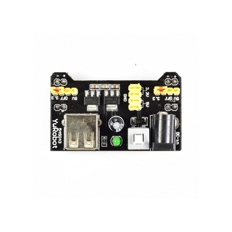 FUENTE PARA PROTOBOARD 3.3V/5V (USB-A) - MB102