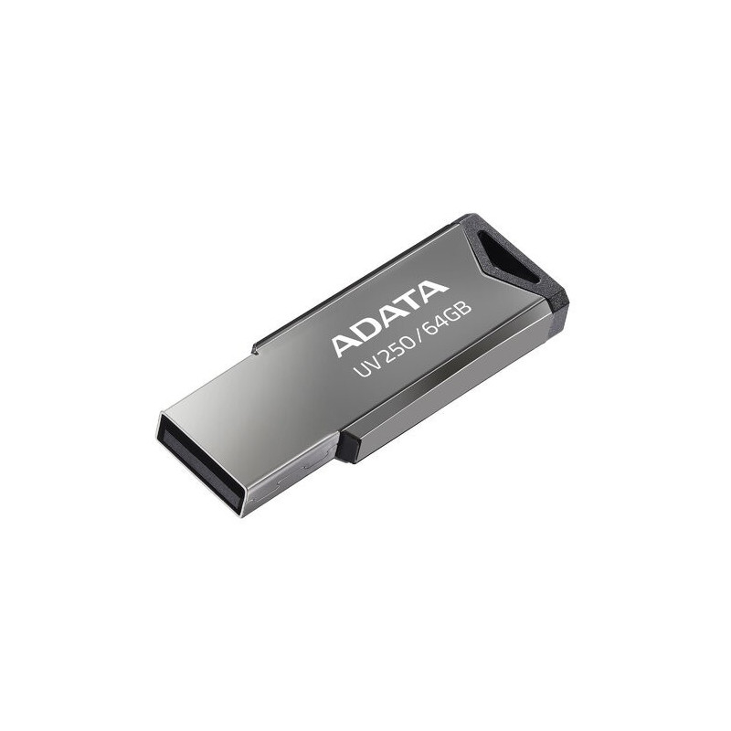 MEMORIA USB 2.0 ADATA UV250 64GB GRIS RBK