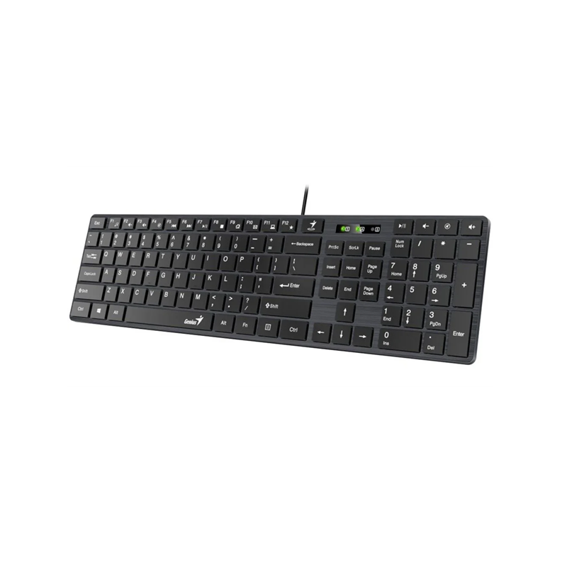 TECLADO USB GENIUS SLIMSTAR 126 NEGRO