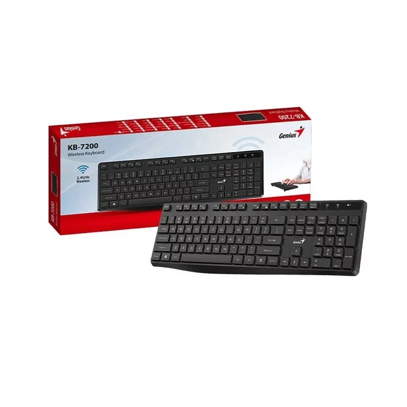 TECLADO INALAMBRICO GENIUS KB-7200 NEGRO